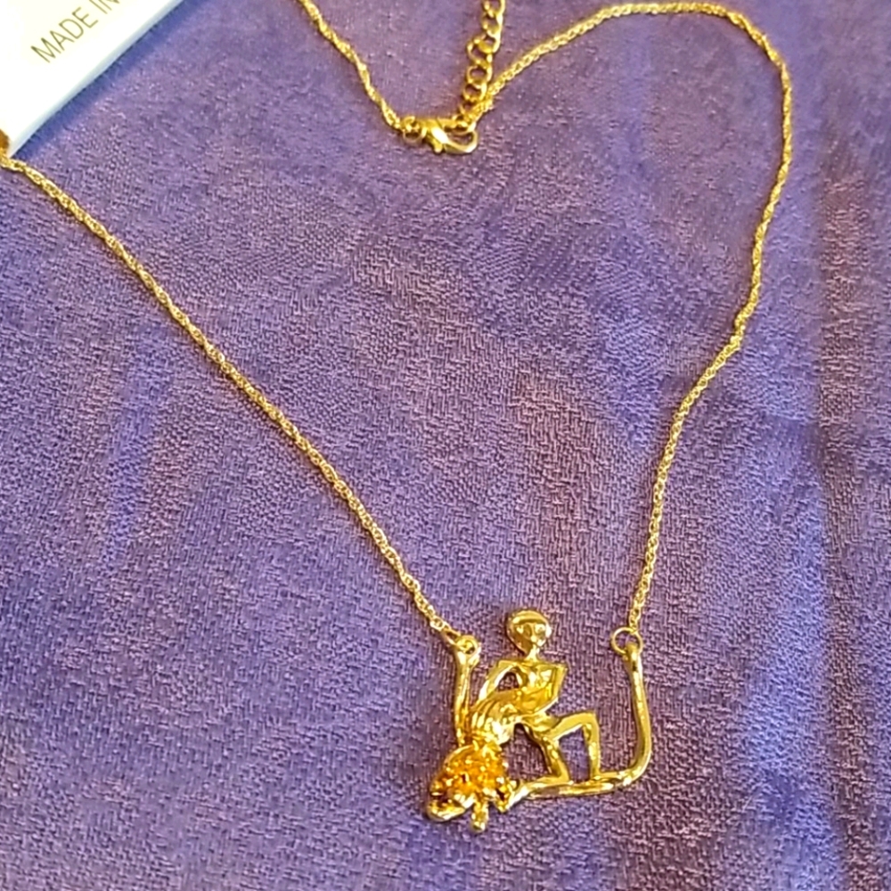 *3 FOR $15*Gold Aquarius Zodiac Horoscope Necklace